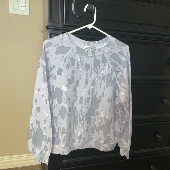 Wildfox Rose Camo Sweatshirt - Picture 1 of 11